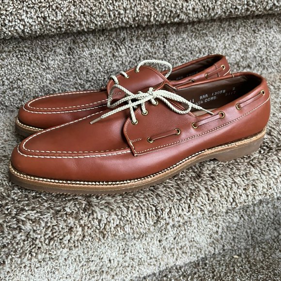 Allen Edmond Men\'s Tan Leather Lace-ups main image 14